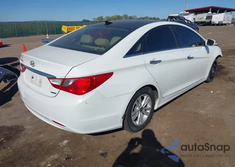 2012 Hyundai Sonata Limited z USA, uszkodzony, nr VIN 5NPEC4ACXCH449397